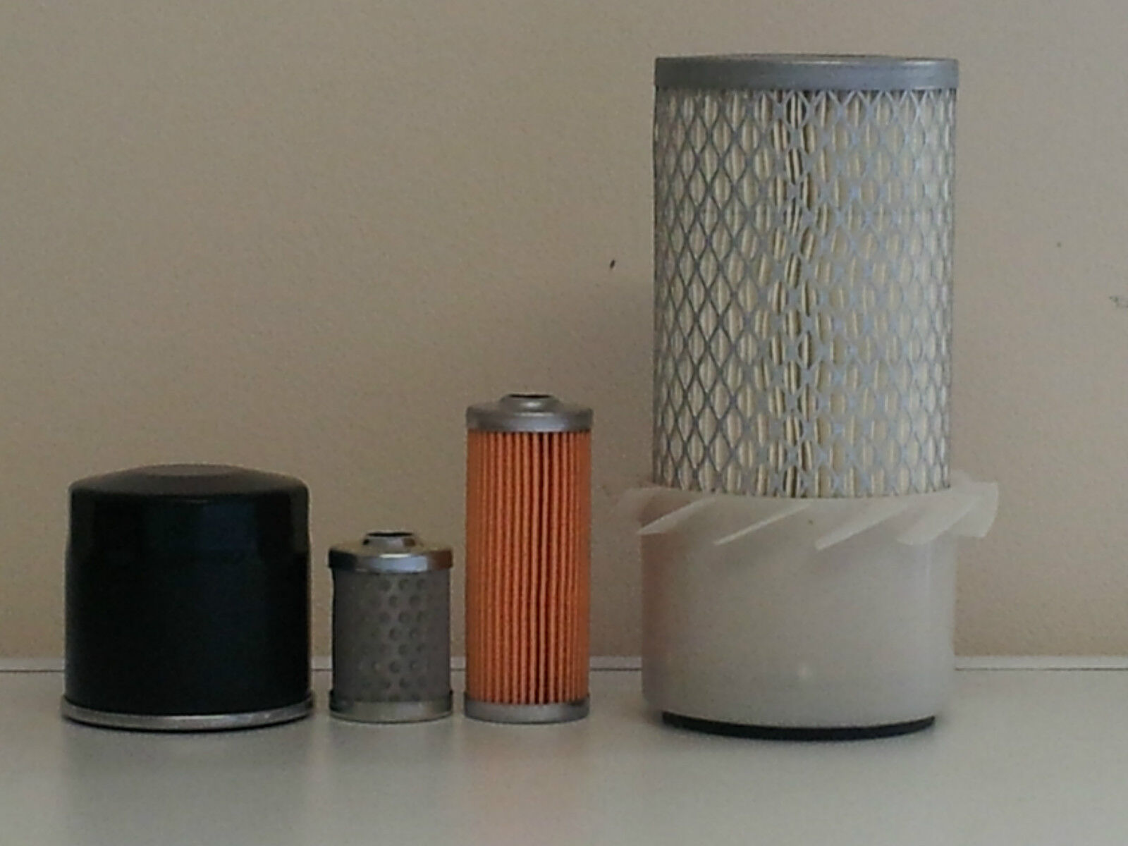 Filter Service Kit Suits Takeuchi TB007 w/Yanmar 3-2TN66L Engine