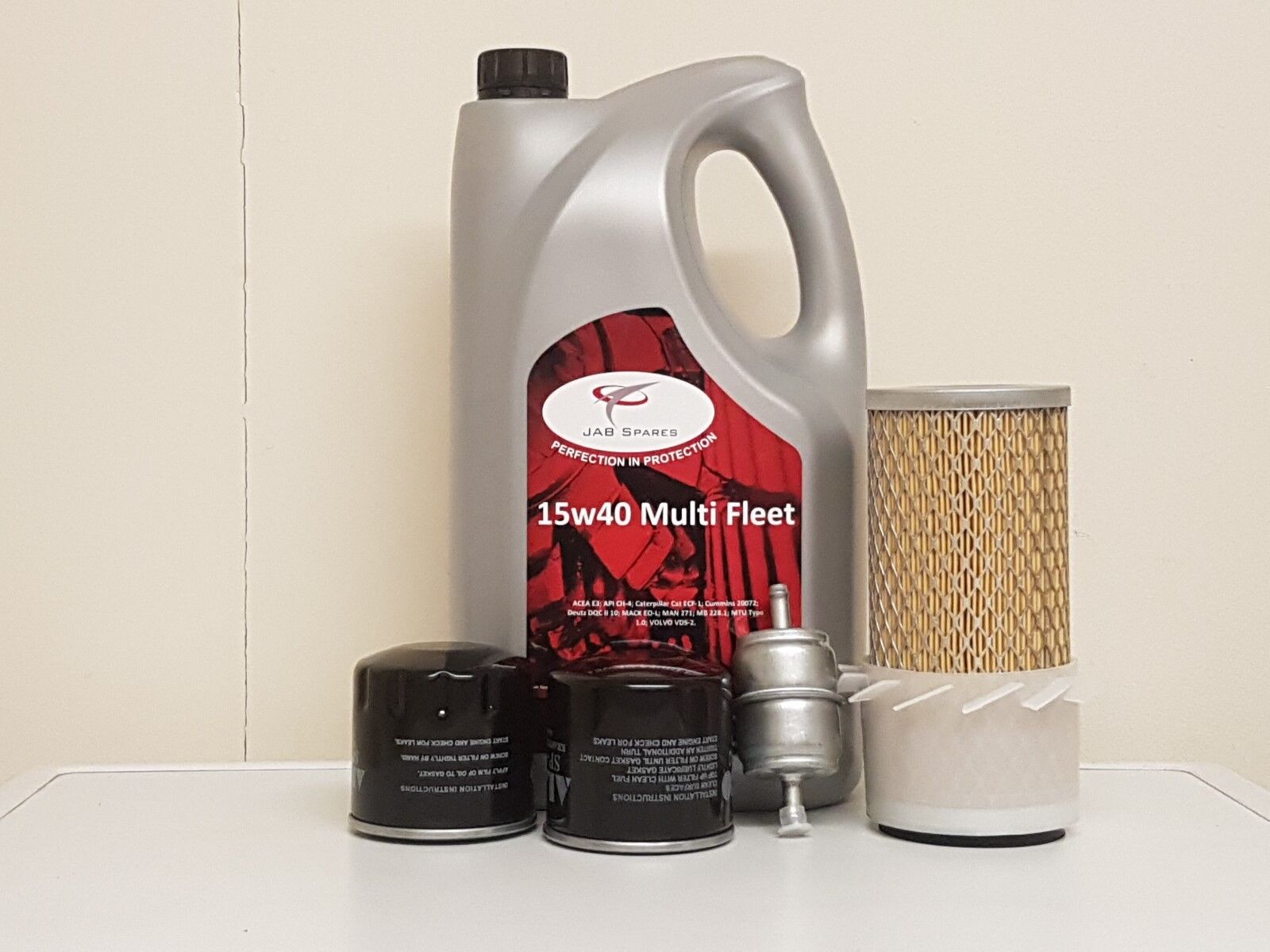 Kubota KH31 KH35 KH36 Engine Filter/Oil Service Kit