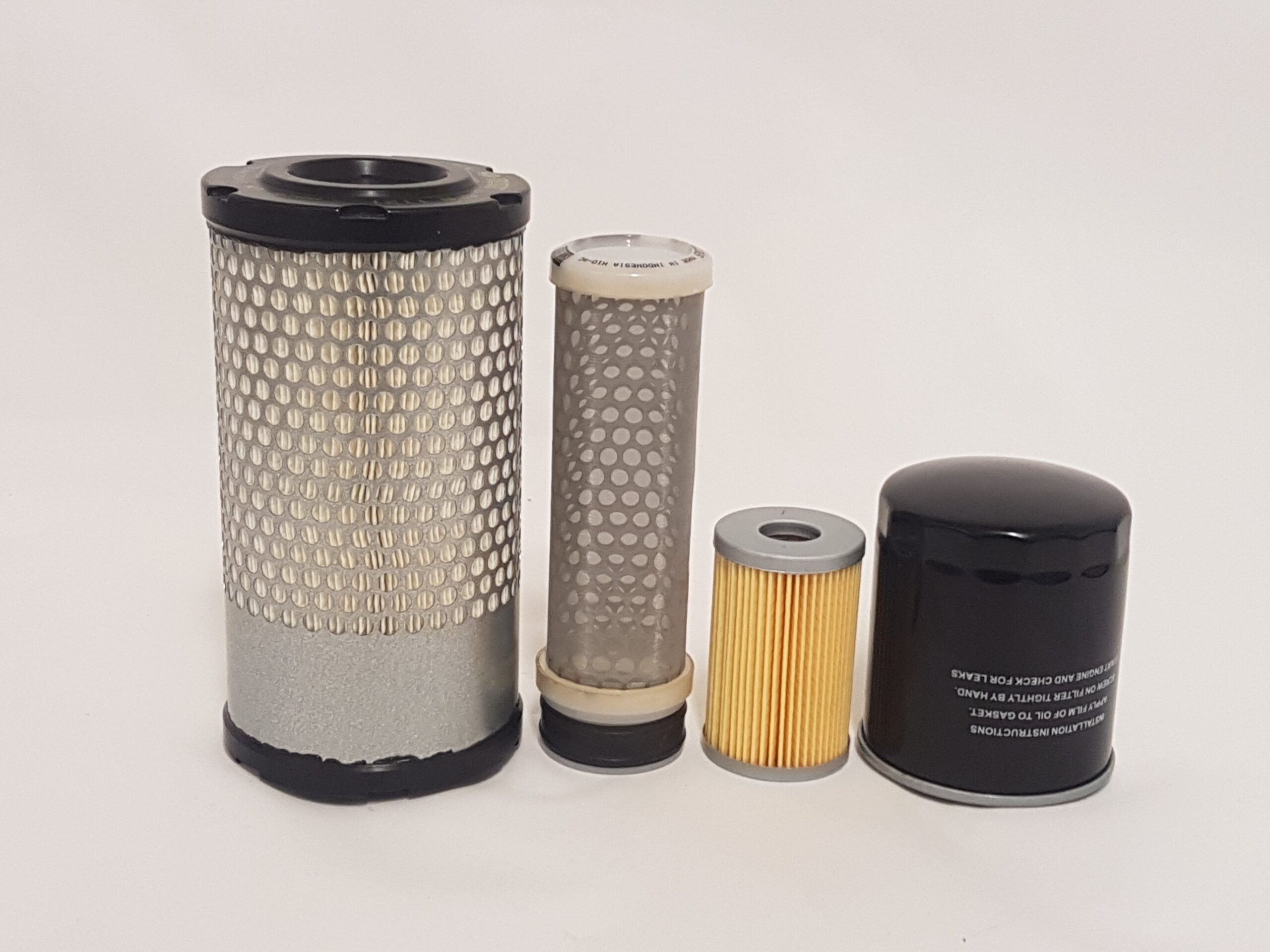 KX61-3 Alpha w/Kubota V2203 Engine Filter Service Kit