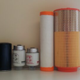 541-70 w/JCB444 Dieselmax (Tier 2) Engine Filter Service Kit