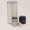 231 w/Kubota D1902 > S/N12000 Engine Filter Service Kit