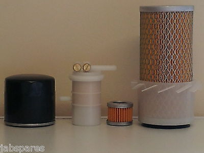 Hanix SB15 SB15R w/Mitsubishi Engine Filter Service Kit