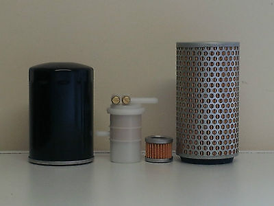 Pel-Job LS2000 w/Mitsubishi K4E Engine Filter Service Kit