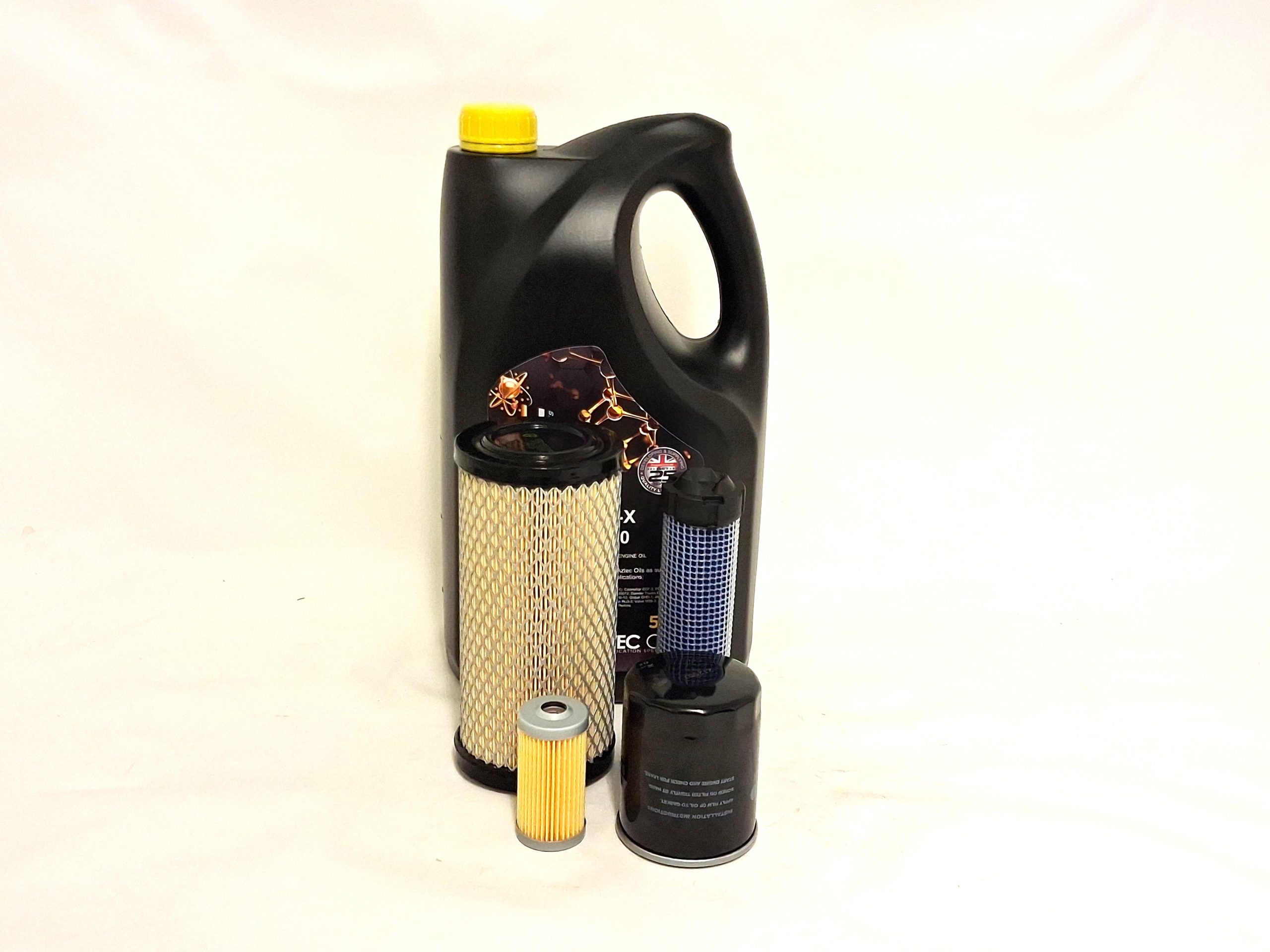 KE160 KE200H w/Yanmar 3TNE Engine Filter Oil Service Kit